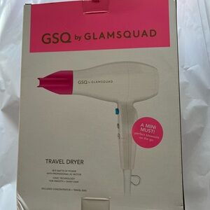 GSQ By Glamsquad Titanium TRAVEL Dryer BE A PERFORMANCE ARTIST BRAND NEW